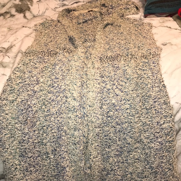 free people heavy set knitted cardigan - Picture 2 of 4